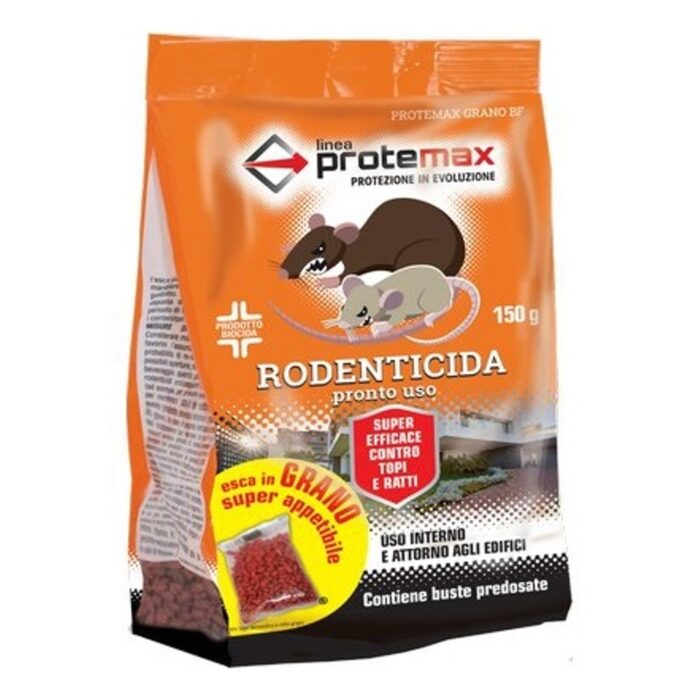 Protemax topicida in granaglia rossa topi e ratti 150 gr