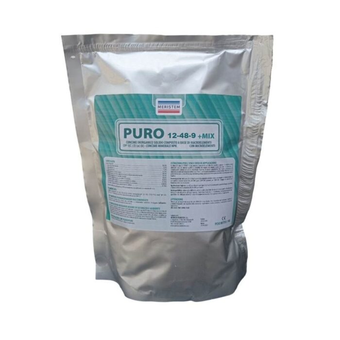 Puro 12-48-9 +Mix concime NPK idrosolubile 1 kg